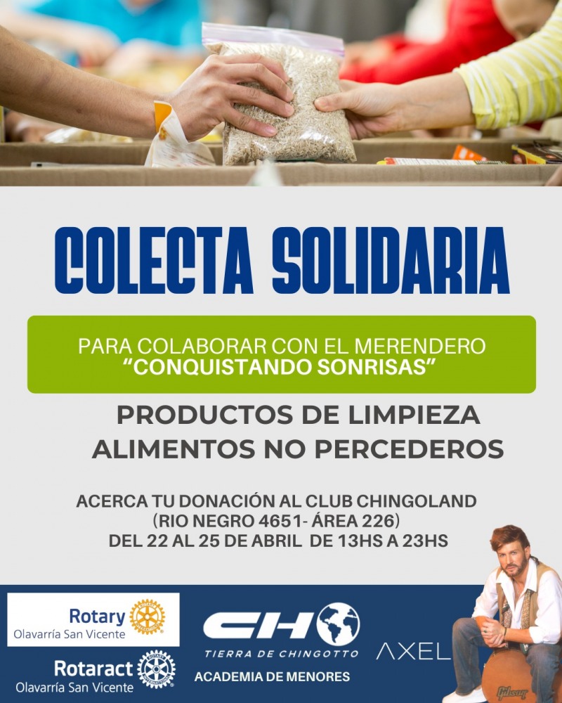 Est� en marcha una colecta para �Conquistando sonrisas�